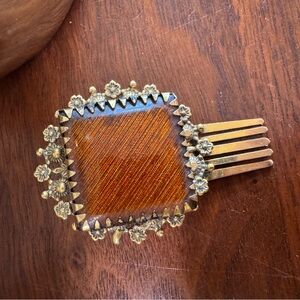 Very Rare Elegant Victorian style Freirich Jewelry Hair Clip